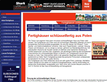 Tablet Screenshot of fertighaus-fertighaus.de